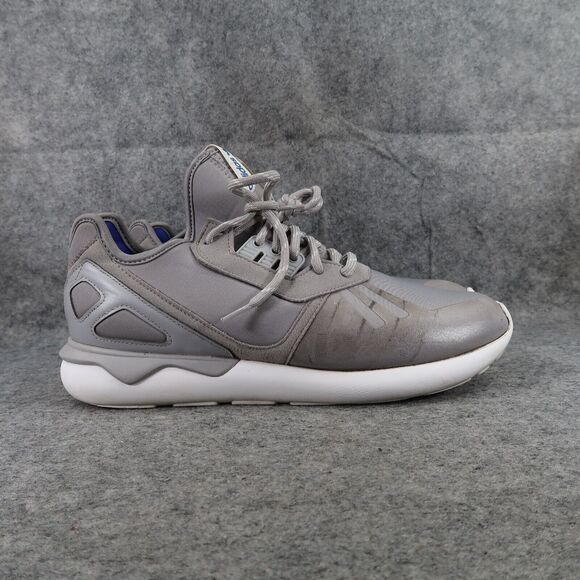 Adidas Shoes Mens 11 Sneaker Athletic Tubular Runner Lifestyle Trainer Onix Grey - Picture 2 of 14